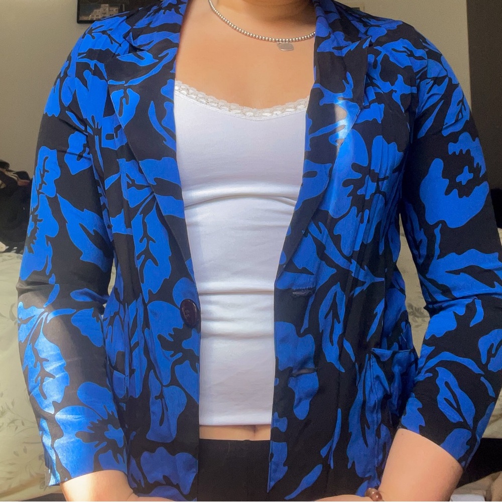 Vintage Dior printed blazer